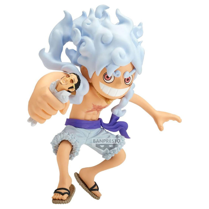 One Piece Mega World Collectable Monkey D. Luffy Vs Borsalino Figure
