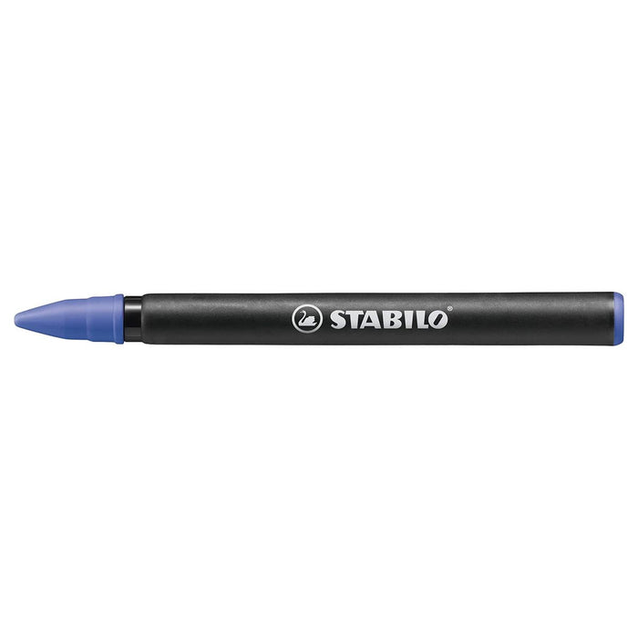 STABILO EASYoriginal Handwriting Rollerball Pen Blue Refill Cartridges (6 Pack)