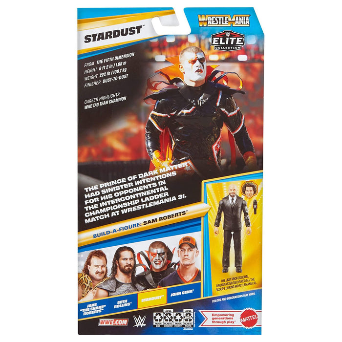 WWE Elite Collection Wrestlemania Stardust 6" Figure