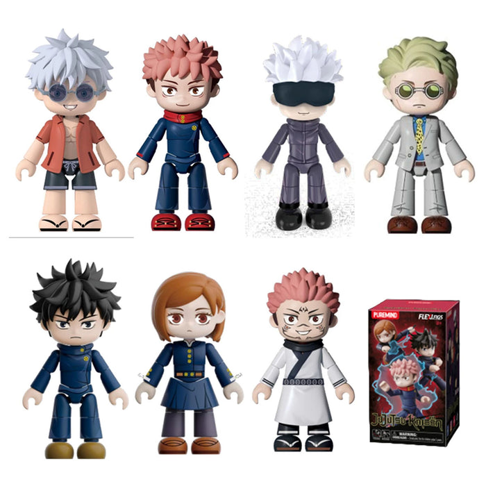 Jujutsu Kaisen Total Assault Flexi Figs (styles vary)