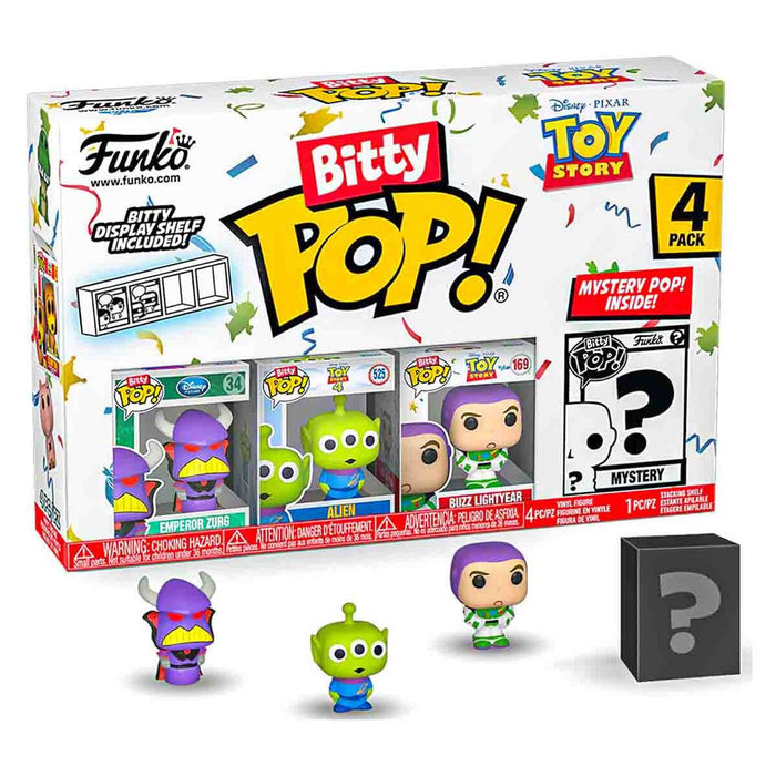 Funko Bitty Pop! Disney: Toy Story Mini Figures Series 4 (4 Pack)