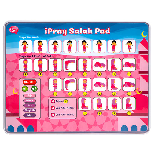 Desi Doll iPray Salah Pad with Girl's Voice