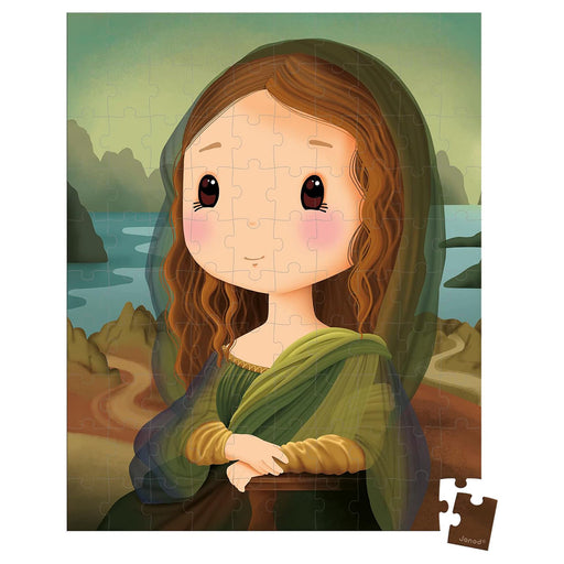 Janod Puzzle Inspired by Leonardo Da Vinci (100 Piece)