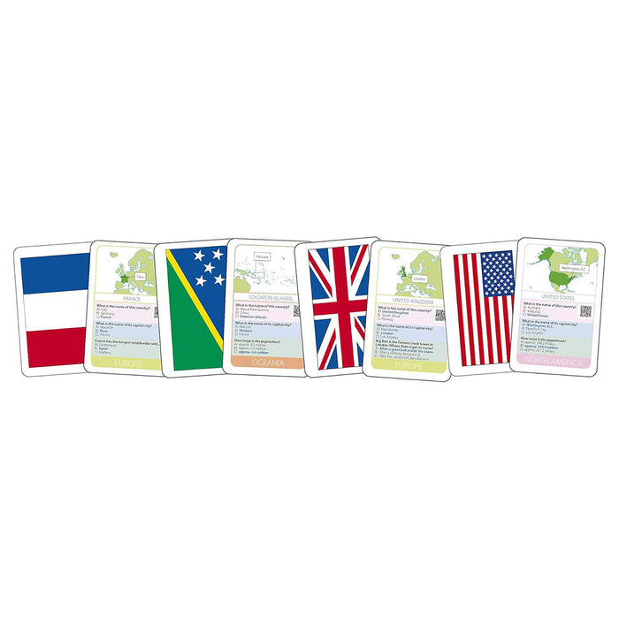 Flags Around the World Board Game