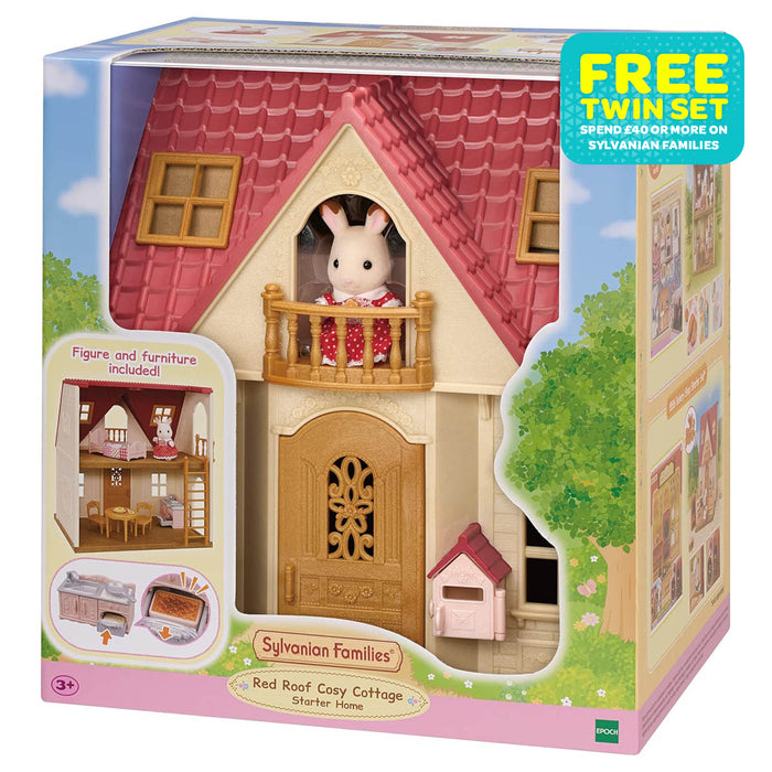 Sylvanian Families Red Roof Cosy Cottage Playset