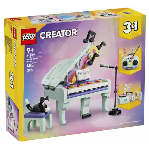 LEGO Creator 3 in 1 Music Decor Piano Building Set
