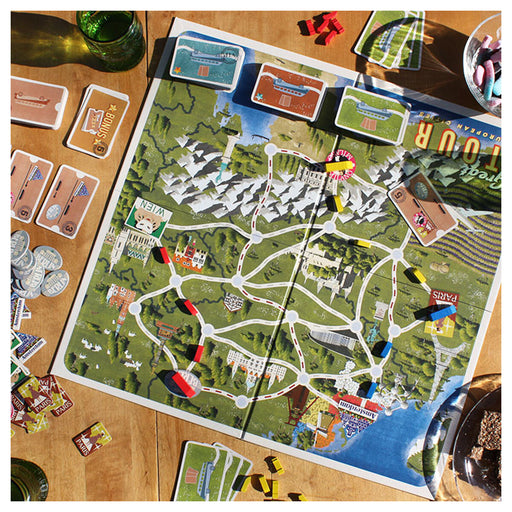 The Great Tour: European Cities Board Game