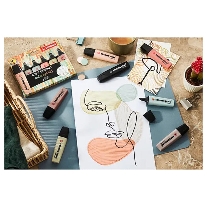STABILO BOSS ORIGINAL NatureCOLORS Mud Green Highlighter