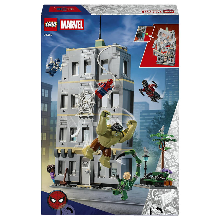 LEGO Marvel Spider-Man Vs. Hulk Epic Clash Building Set