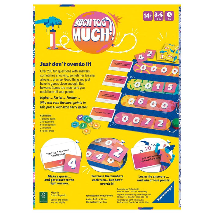 Much Too Much! Party​ Game