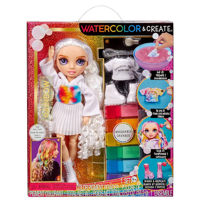 Rainbow High Watercolour & Create Fashion Doll