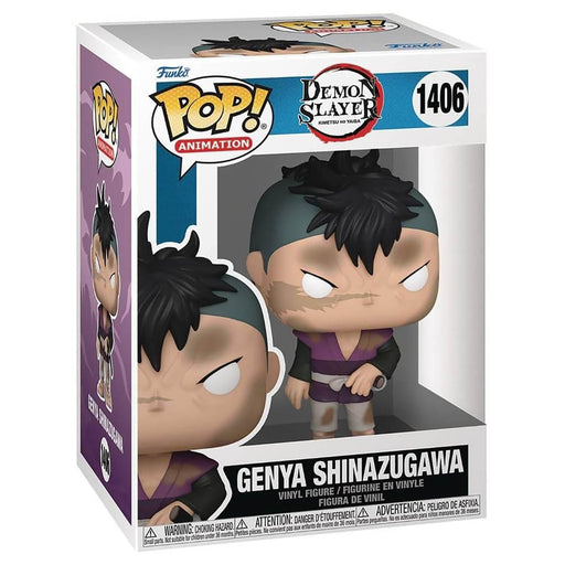 Funko Pop! Animation: Demon Slayer: Genya Shinazugawa Vinyl Figure #1406