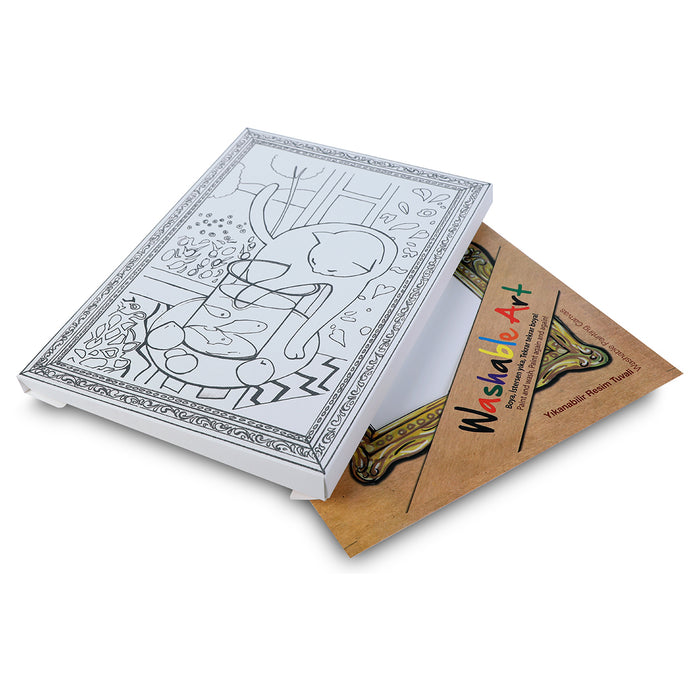 Funny Mat Henri Matissse The Cat With Red Fish Colouring Mat