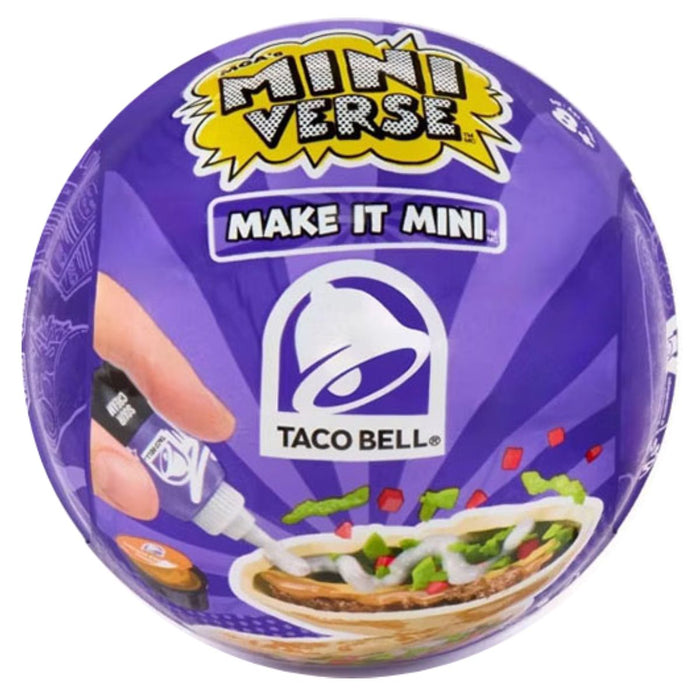 MGA's Miniverse Make It Mini Taco Bell Craft Kit (styles vary)