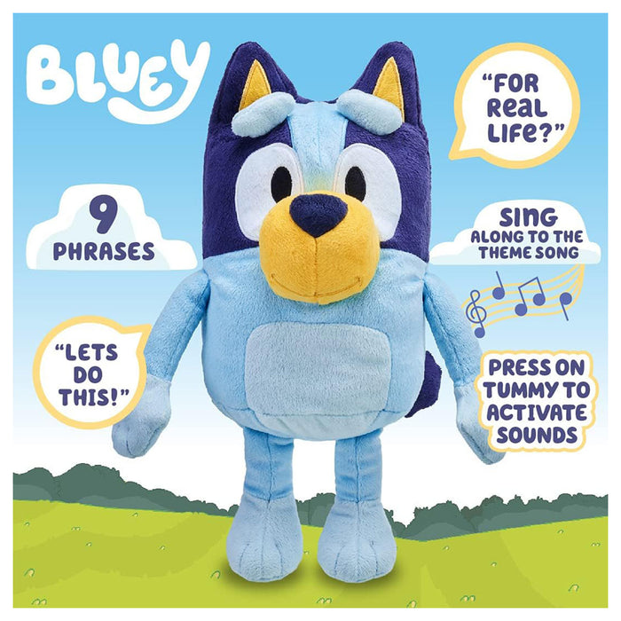 Bluey Talking Bluey Plush