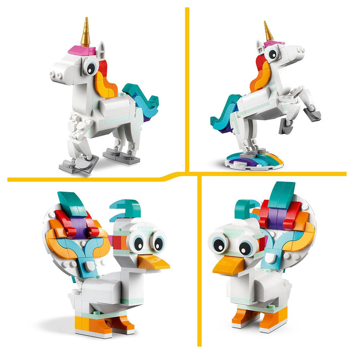LEGO Creator Magical Unicorn 31140 3-in-1 Building Set