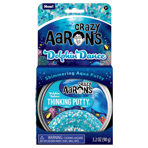 Crazy Aaron’s Dolphin Dance Thinking Putty 90g