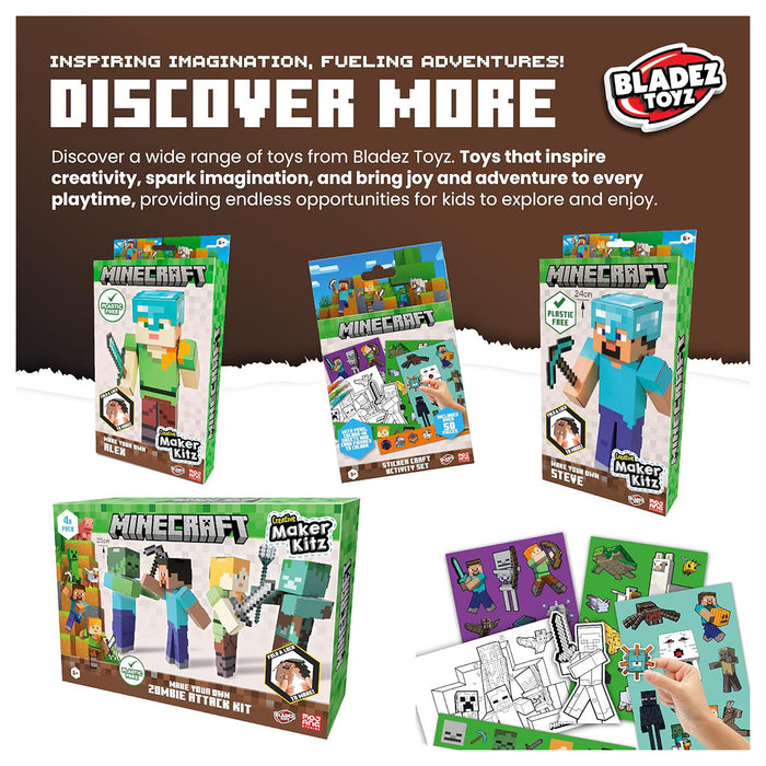 Minecraft Make Your Own Zombie Kit