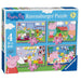 Ravensburger Peppa Pig Fun Day Out 4 in a Box Jigsaw Puzzles