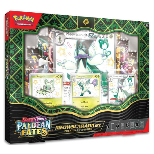 Pokémon TCG: Scarlet & Violet 4.5: Paldean Fates Meowscarada ex Premium Collection