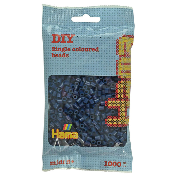 Hama Midnight Blue Midi Beads (1000 Pack)