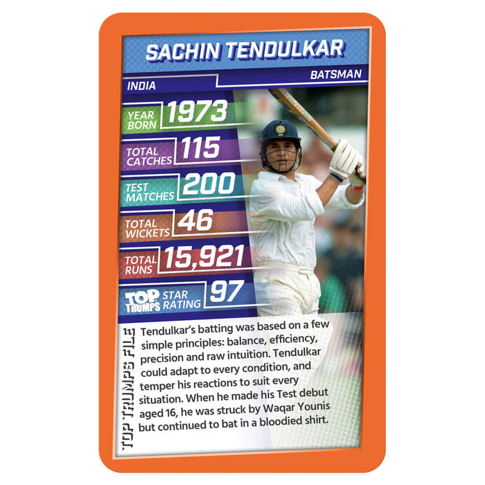 Legends Of Cricket Top Trumps Card Game