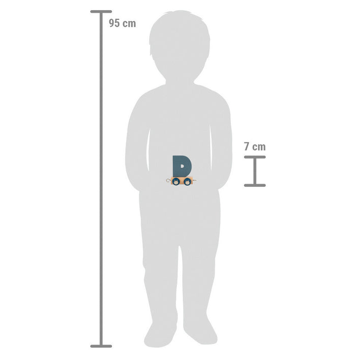 Letters Train Polar 'D' Wooden Toy