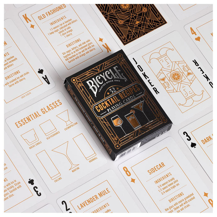 Bicycle Cocktail Recipes Playing Cards