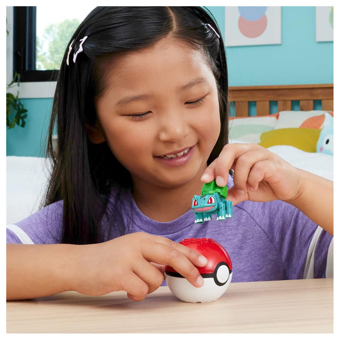 Mega Pokémon Pikachu and Poké Ball Building Set