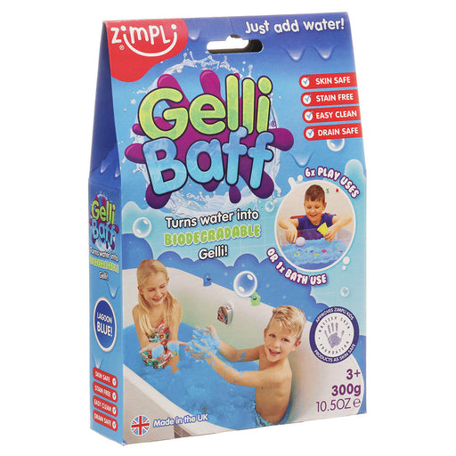 Zimpli Gelli Baff Blue Sensory Bath Fun