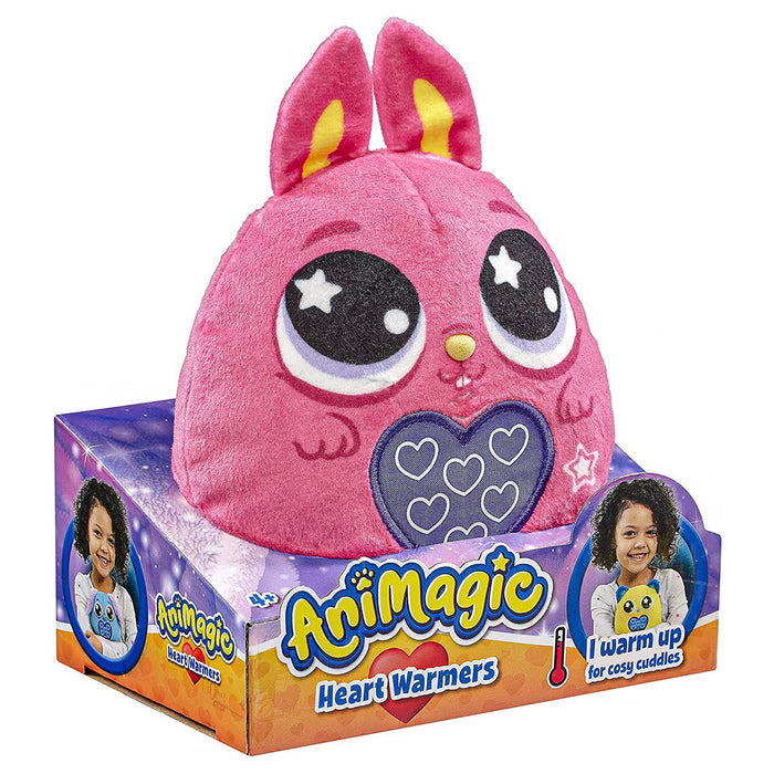 AniMagic Heart Warmers Cuties Rabbit Soft Toy
