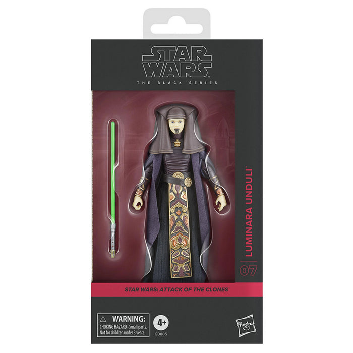 Star Wars The Black Series: Attack of the Clones: Luminara Unduli 6" Figure