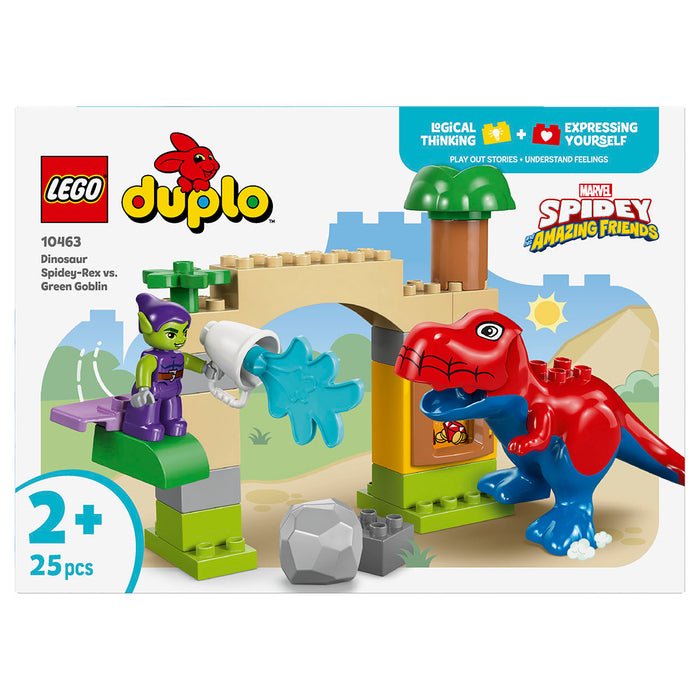 LEGO LEGO Duplo Marvel Spidey and his Amazing Friends Dinosaur Spidey-Rex vs. Green Goblin Building Set