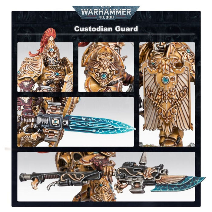 Warhammer 40,000 Adeptus Custodes: Custodian Guard Miniatures Set