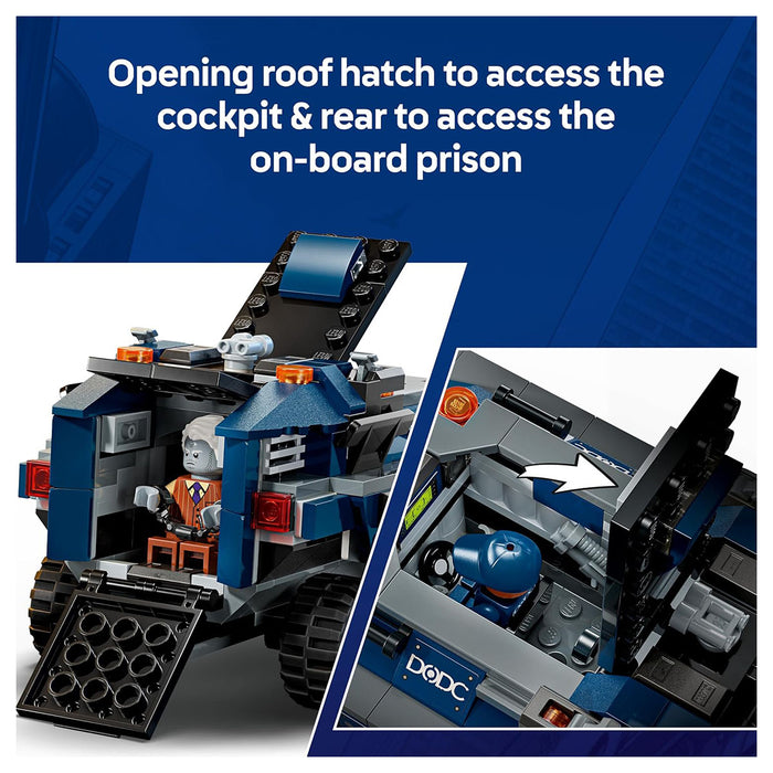 LEGO Marvel Spider-Man Prison Transport Chase Building Set