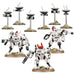 Warhammer 40,000 T'au Empire: Crisis Battlesuits Miniatures Set