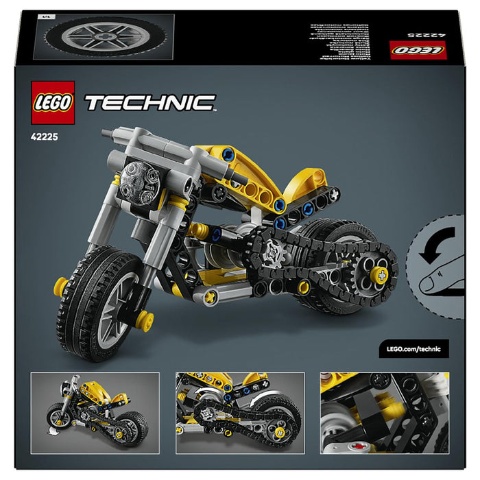 LEGO Technic Yellow Motorbike Building Set
