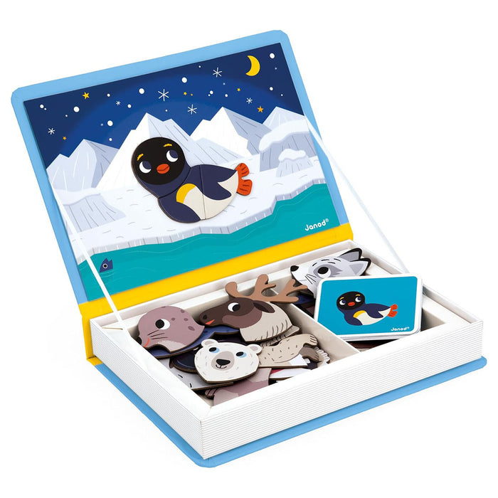 Janod Magneti'book Polar Animals Set