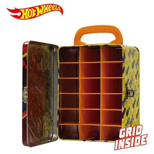 Hot Wheels Metal Car Case for Storage and Organisation