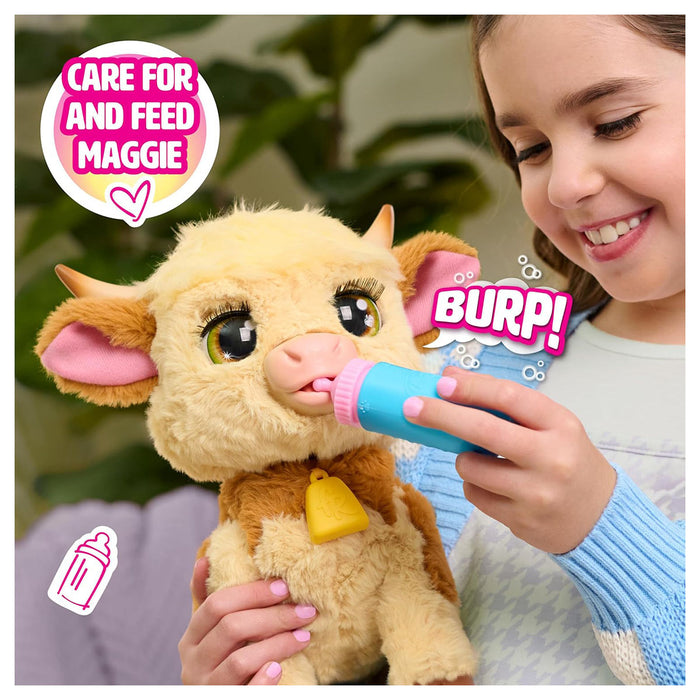 FurReal Maggie the Feed & Follow Cow Interactive Pet