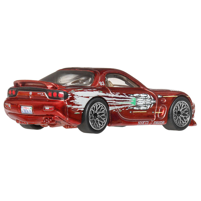 Hot Wheels Premium Fast & Furious 25 Years: 1995 Mazda RX-7 Die-Cast Car