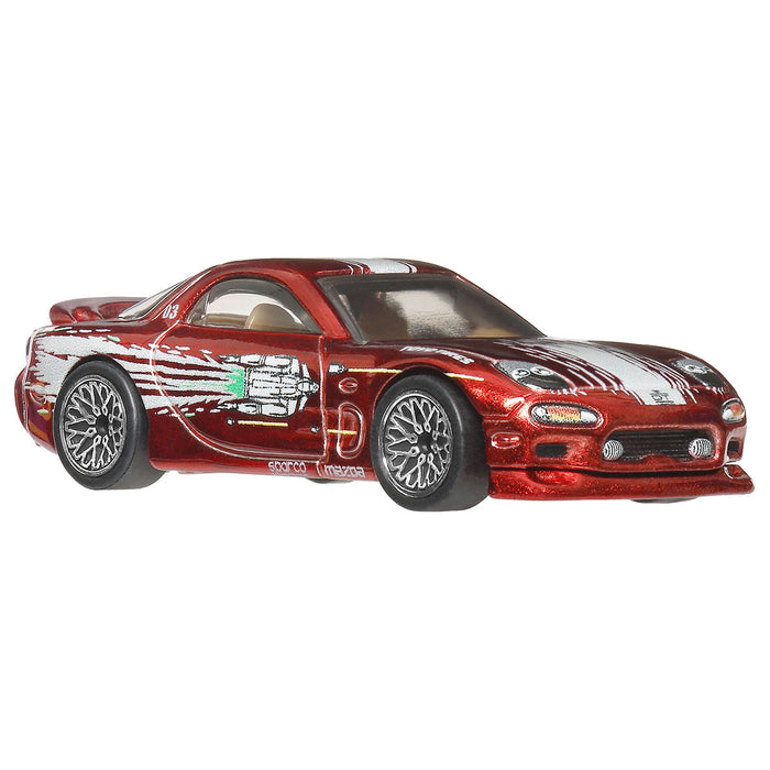 Hot Wheels Premium Fast & Furious 25 Years: 1995 Mazda RX-7 Die-Cast Car
