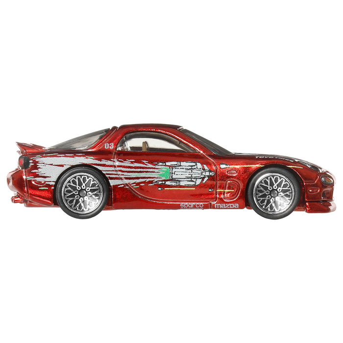Hot Wheels Premium Fast & Furious 25 Years: 1995 Mazda RX-7 Die-Cast Car