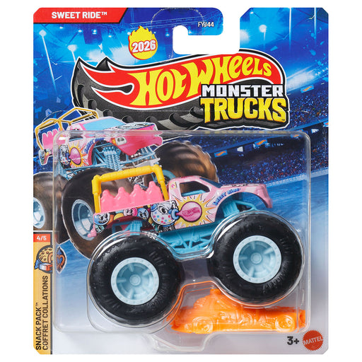 Hot Wheels Monster Trucks Snack Pack: Sweet Ride Truck 4/5