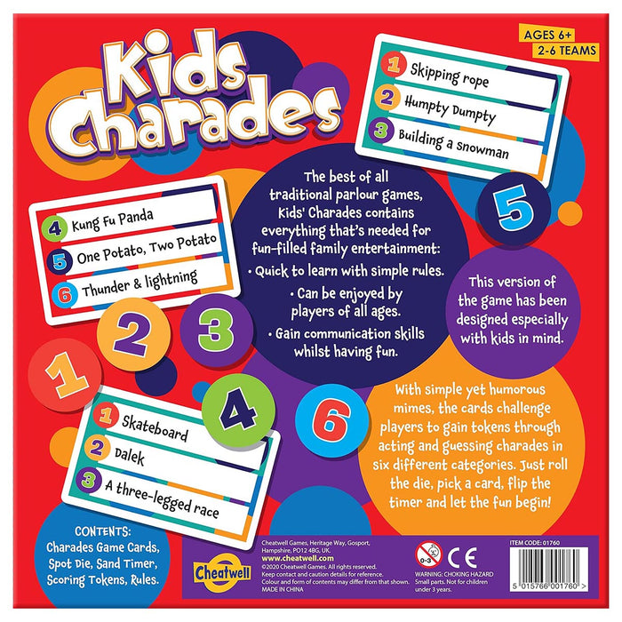 Kids' Charades Game