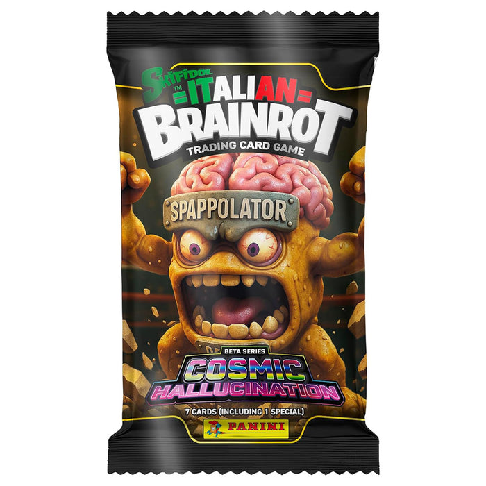 Panini Skifidol Italian Brainrot Trading Card Game Cosmic Hallucination 24 Pack Box
