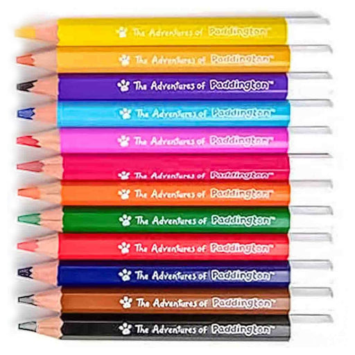 Love Writing Co. Paddington Erasable Tripod Grip Coloured Pencils (12 Pack)