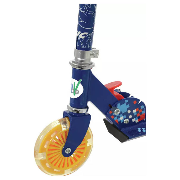 Sonic In-Line Scooter with Light Up Wheels