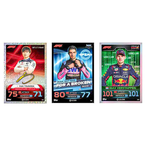 Topps Turbo Attax Official Formula 1 Trading Card Game 2023 Card Pack (styles vary)