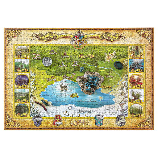 Harry Potter Hogwarts 4D Puzzle with 3D Models